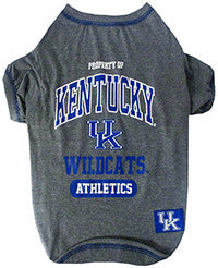 KENTUCKY WILDCATS DOG TEE SHIRT, NCAA - Bones Bizzness