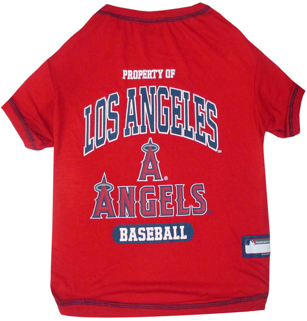 LOS ANGELES ANGELS DOG TEE SHIRT, MLB - Bones Bizzness