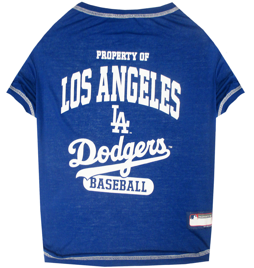 LOS ANGELES DODGERS DOG TEE SHIRT, MLB - Bones Bizzness