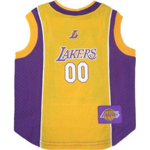 LOS ANGELES LAKERS DOG JERSEY, NBA - Bones Bizzness