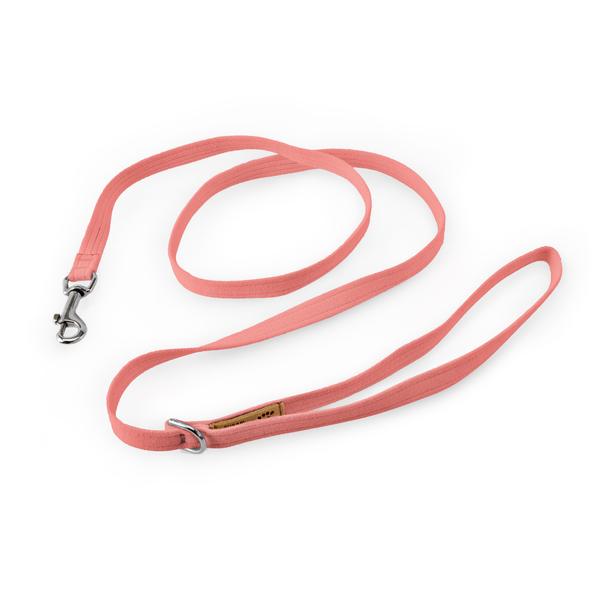 PEACHES N CREAM PLAIN DOG LEASH, SUSAN LANCI LEASHES - Bones Bizzness