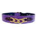 MAYFAIR DOG LEAD IN GRAPE & WINE, Leash - Bones Bizzness