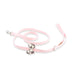 WINDSOR CHECK NOUVEAU BOW DOG LEASH (42 COLORS), SUSAN LANCI LEASHES - Bones Bizzness