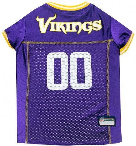 MINNESOTA VIKINGS DOG JERSEY, NFL Jerseys - Bones Bizzness