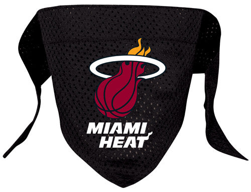 MIAMI HEAT MESH DOG BANDANA, NBA - Bones Bizzness