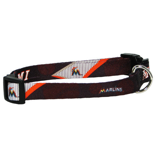 MIAMI MARLINS DOG COLLAR, MLB - Bones Bizzness