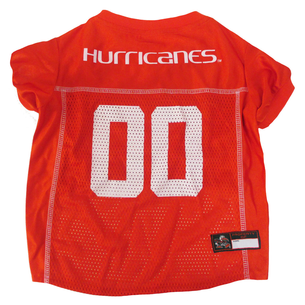 MIAMI HURRICANES DOG JERSEY, NCAA - Bones Bizzness