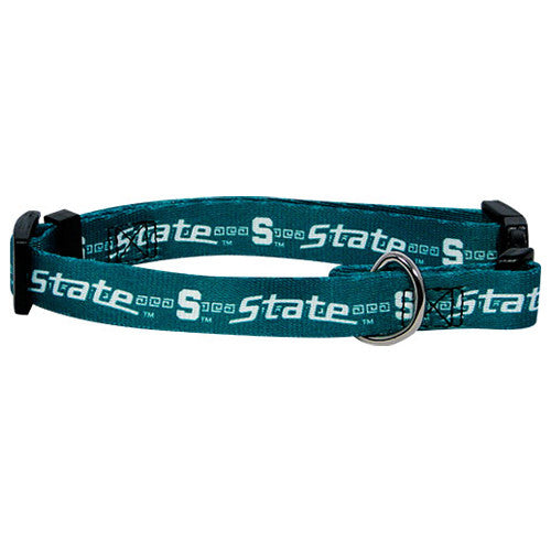 MICHIGAN STATE SPARTANS DOG COLLAR, NCAA - Bones Bizzness