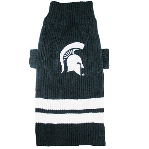 MICHIGAN STATE SPARTANS DOG SWEATER, NCAA - Bones Bizzness