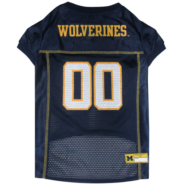 MICHIGAN WOLVERINES DOG JERSEY, NCAA - Bones Bizzness