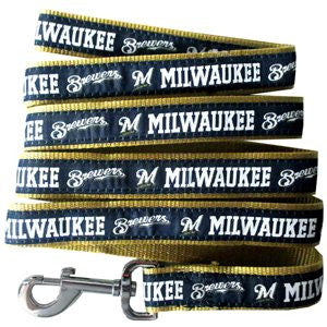 MILWAUKEE BREWERS DOG LEASH – RIBBON, MLB - Bones Bizzness