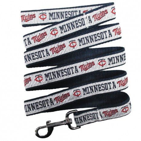 MINNESOTA TWINS DOG LEASH – RIBBON, MLB - Bones Bizzness