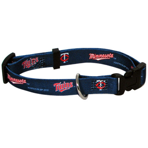 MINNESOTA TWINS DOG COLLAR, MLB - Bones Bizzness