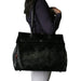 EMBOSSED CROCO MONACO DOG TOTE - CROC BLACK, Carriers - Bones Bizzness