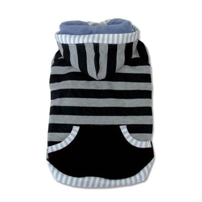 MULTI STRIPE HOODIE DOG SWEATSHIRT, Hoodie/Sweatshirt - Bones Bizzness