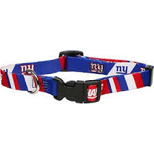 NEW YORK GIANTS DOG COLLAR, NFL Collars - Bones Bizzness