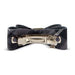 CHARCOAL PLAID BIG BOW HAIR BOW, HAIR BOW - Bones Bizzness