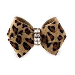 CHEETAH NOUVEAU COUTURE HAIR BOW, HAIR BOW - Bones Bizzness
