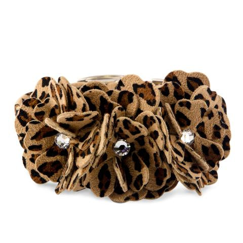 CHEETAH TINKIE'S GARDEN DOG COLLAR, Collars - Bones Bizzness