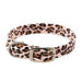 PINK CHEETAH CRYSTAL COUTURE PAWS DOG COLLAR, Collars - Bones Bizzness
