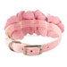 SCOTTY PUPPY PINK PLAID TINKIES GARDEN ULTRASUEDE COLLAR, Collars - Bones Bizzness
