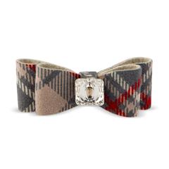 DOE PLAID BIG BOW HAIR BOW, HAIR BOW - Bones Bizzness