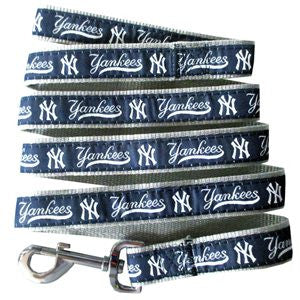 NEW YORK YANKEES DOG LEASH – RIBBON, MLB - Bones Bizzness