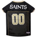 NEW ORLEANS SAINTS DOG JERSEY- GOLD TRIM, NFL Jerseys - Bones Bizzness