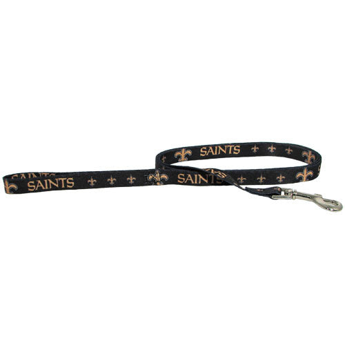 NEW ORLEANS SAINTS DOG LEASH, NFL Leashes - Bones Bizzness