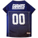 NEW YORK GIANTS DOG JERSEY- BLUE TRIM, NFL Jerseys - Bones Bizzness