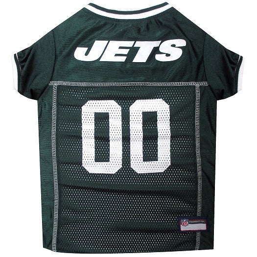 NEW YORK JETS DOG JERSEY- WHITE TRIM, NFL Jerseys - Bones Bizzness