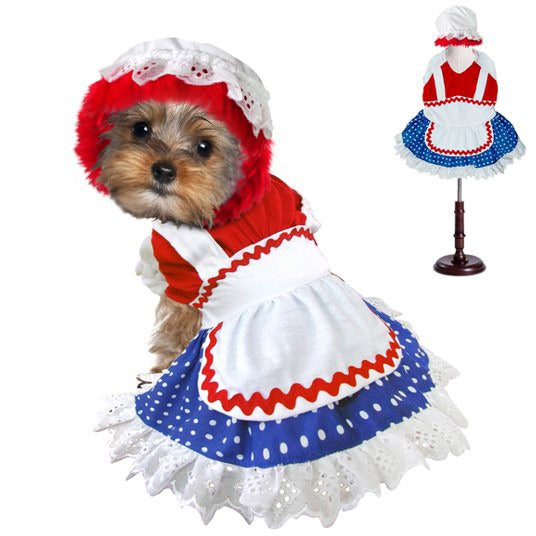 RAGDOLL GIRL DOG COSTUME, Costume - Bones Bizzness