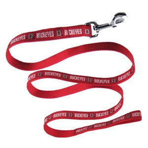 OHIO STATE DOG LEASH – RIBBON, NCAA - Bones Bizzness