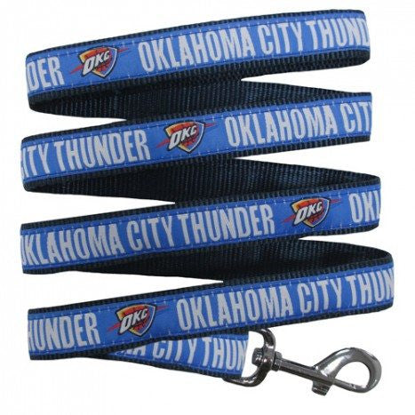 OKLAHOMA CITY THUNDER LEASH – RIBBON, NBA - Bones Bizzness