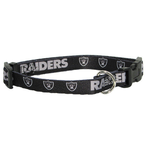 OAKLAND RAIDERS DOG COLLAR, NFL Collars - Bones Bizzness