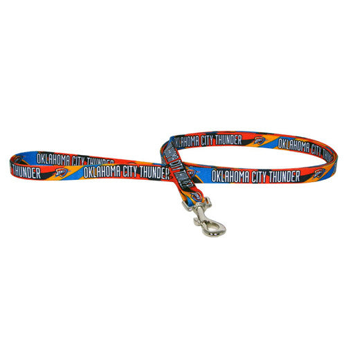 OKLAHOMA CITY THUNDER DOG LEASH, NBA - Bones Bizzness