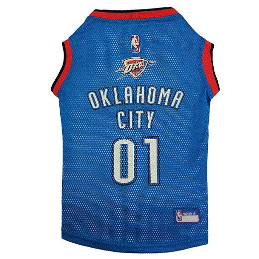 OKLAHOMA CITY THUNDER DOG JERSEY, NBA - Bones Bizzness