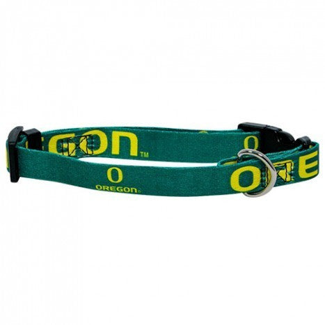 OREGON DUCKS DOG COLLAR, NCAA - Bones Bizzness