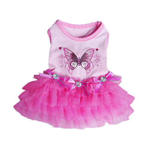 BUTTERFLY PARTY DOG DRESS, DRESS - Bones Bizzness