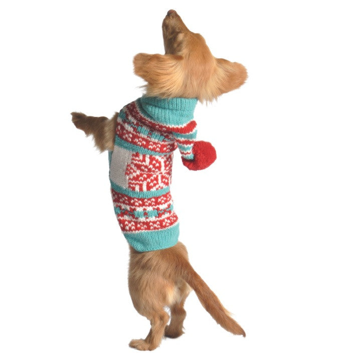 PEPPERMINT HOODIE DOG SWEATER - Bones Bizzness