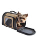 KELLE DOG BAG KHAKI, Carriers - Bones Bizzness