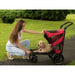 EXCURSION NO-ZIP PET STROLLER - CANDY RED, Strollers - Bones Bizzness