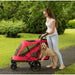 EXCURSION NO-ZIP PET STROLLER - CANDY RED, Strollers - Bones Bizzness