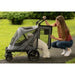 EXCURSION NO-ZIP PET STROLLER - DARK PLATINUM, Strollers - Bones Bizzness