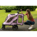 EXCURSION NO-ZIP PET STROLLER - MOUNTAIN LILAC, STROLLERS - Bones Bizzness