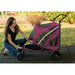 NO-ZIP EXPEDITION PET STROLLER - BOYSENBERRY, Strollers - Bones Bizzness