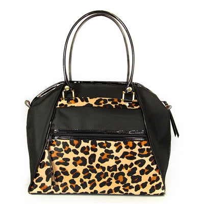 LEOPARD HAYLEE DOG CARRIER BAG, Carriers - Bones Bizzness