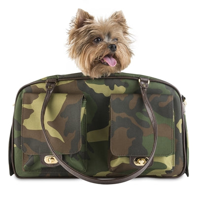 MARLEE CAMO PETOTE BAG DOG CARRIER