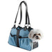 METRO II DOG BAG CARRIER - TURQUOISE, Carriers - Bones Bizzness