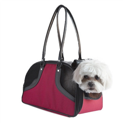 RED ROXY DOG BAG CARRIER, Carriers - Bones Bizzness